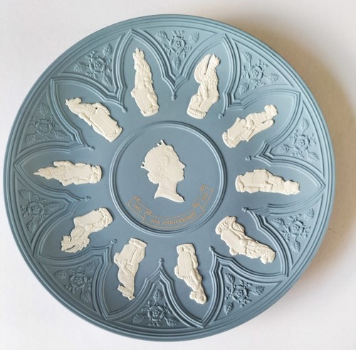 Wedgwood blue jasper plate - wedgwood,