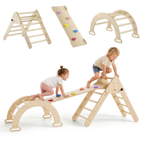 Climbing frame set with - climbing,