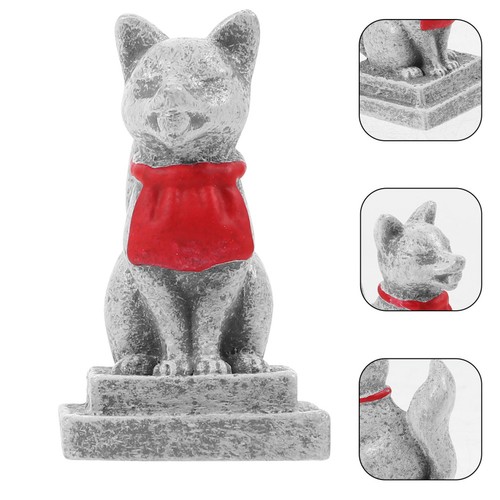 2pcs mini fox resin - mini,