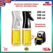 Olive Oil Spray Bottle 200ml Cooking Mister Sprayer BBQ Air Fryer Kitchen Tool