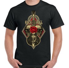 Rock & Roll T-Shirt Guitar