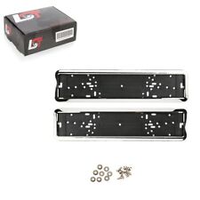 2x license plate holder license plate holder stainless steel 520 x 110 mm for Lancia