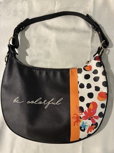 Desigual black zip - desigual,