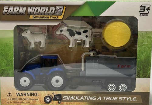 Little set farm world - set, cow