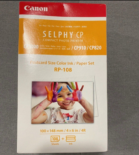 Canon 108 selphy ink - canon,