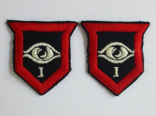 Pair british army 1st - british, guards