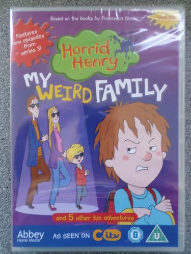 Horrid henry weird family - henry,