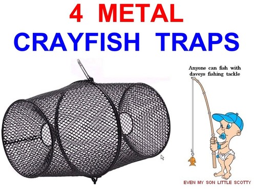 Metal crayfish traps - 4, live
