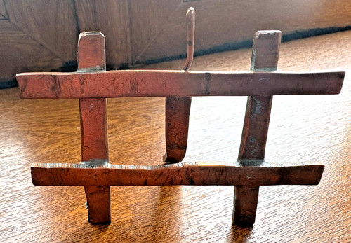 Hand forged metal easel - metal, stand