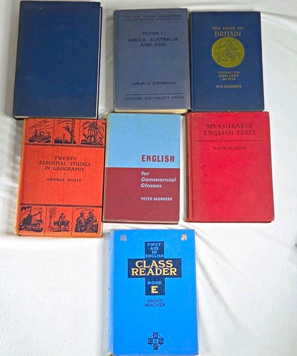Vintage 1950 s - 7, school