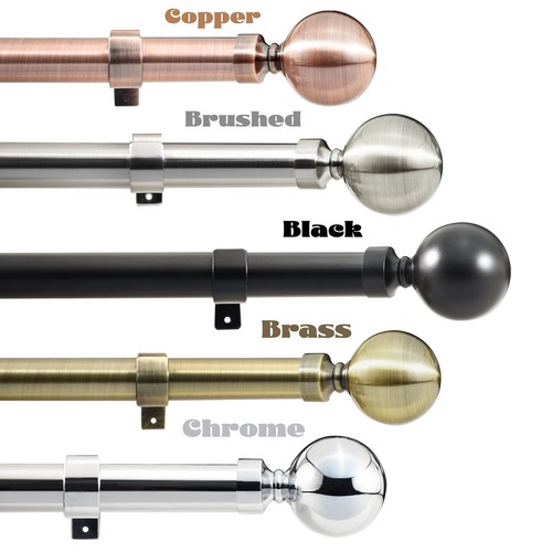 Curtain pole extendable 19mm - curtain,