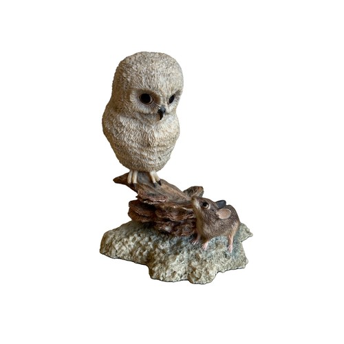 Vintage figurine owl and - owl,