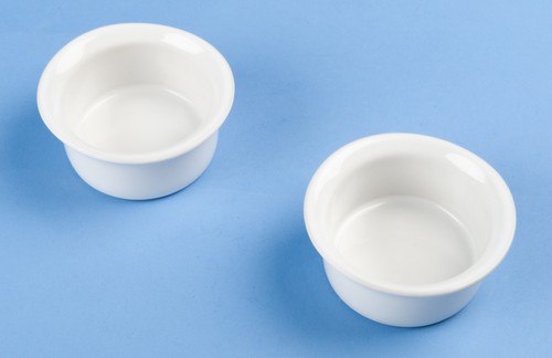 Ramekin dishes set - ramekin, white
