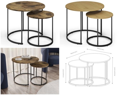 Set nesting coffee - coffee, table