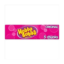 Hubba Bubba Bubble Gum Original Flavour Pack Of  20 X 5 Pcs Full Box