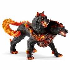 Schleich Hellhound Wild Animals Eldrador Creatures Action Figure Toy For Ages 3+