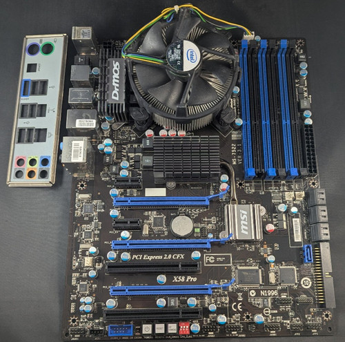 Msi x58 pro - motherboard, +
