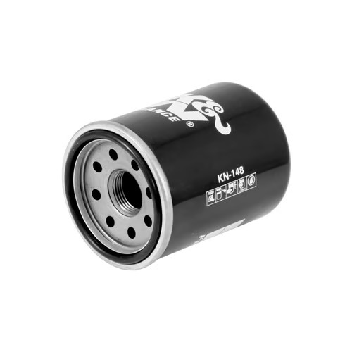 Yamaha black oil filter - yamaha, k&n