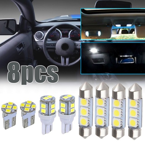 White led car - led, interior
