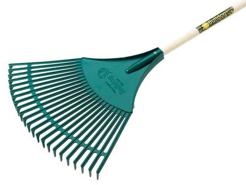 Bulldog plastic leaf rake - bulldog,