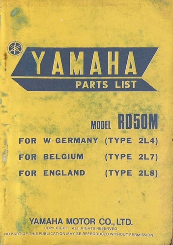 Yamaha rd50m 1977 - 1977,