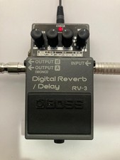 BOSS RV-3 Digital Reverb Delay Guitar Effects Pedal Tested Working from Japan