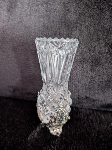 Vintage silver plated cut - vintage,