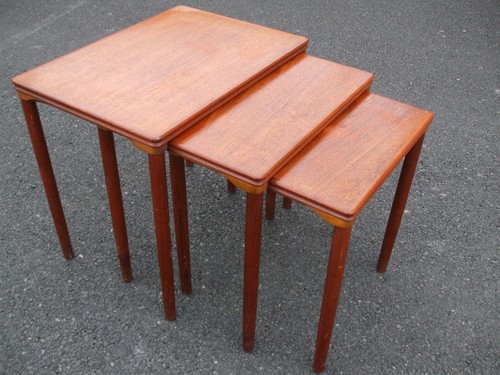 Vintage danish teak - nest, of