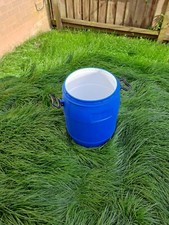 Plastic barrel with lid 60