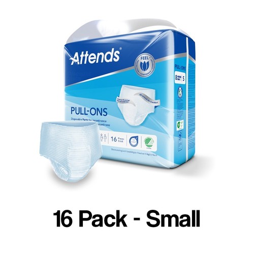Attends adult nappies - 8s,