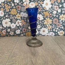 Vintage Bristol Blue Glass and