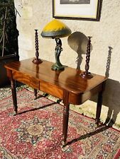 19thC Mahogany Hall Table / Desk in the style of Gillows #8200