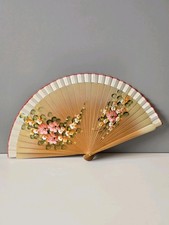 Vintage Hand Fan – Painted