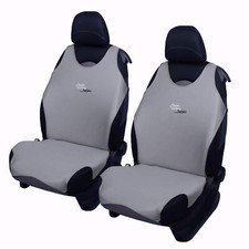 2 Grey Car Seat Covers for Mitsubishi Outlander L200 Pajero Shogun Sport Pinin