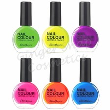 Bright Neon Nail Polish Varnish Colour UV Reactive Glow Fluorescent Stargazer