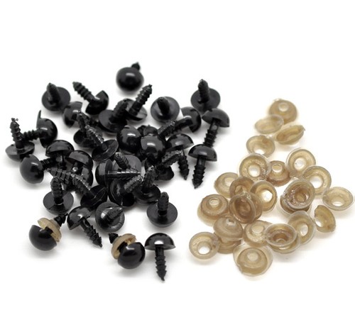10mm push fit - push, black
