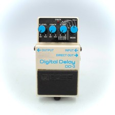 BOSS DD-3 Digital Delay Long Chip 1986 Made in Japan Guitar Effect Pedal 692400