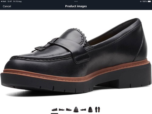 Clarks ladies leather shoes - clarks,