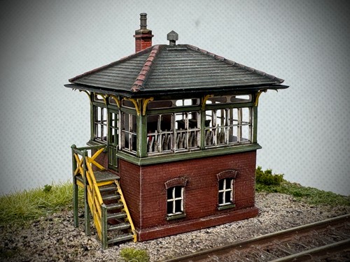 Gauge model railway - railway, building
