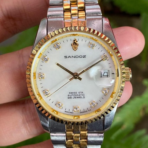 Rare sandoz mop dial automatic - mop,