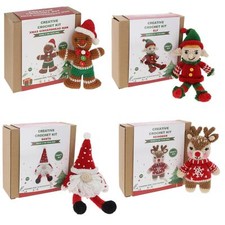 Christmas Crochet Kit Set Yarn