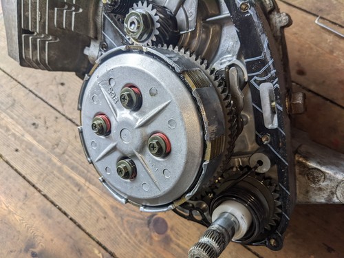 Yamaha rxs100 complete clutch - yamaha,