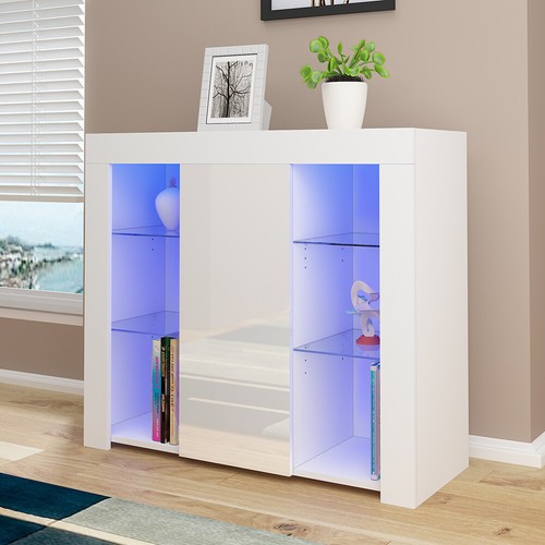 Modern cabinet high - cabinet, gloss