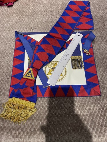 Vintage masonik apron and - vintage,