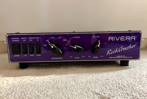Rivera rock crusher attenuator - rivera,