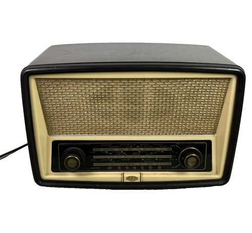 Vintage gec valve radio - valve,