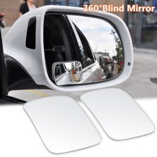 2x Car Blind Spot Mirror 360°