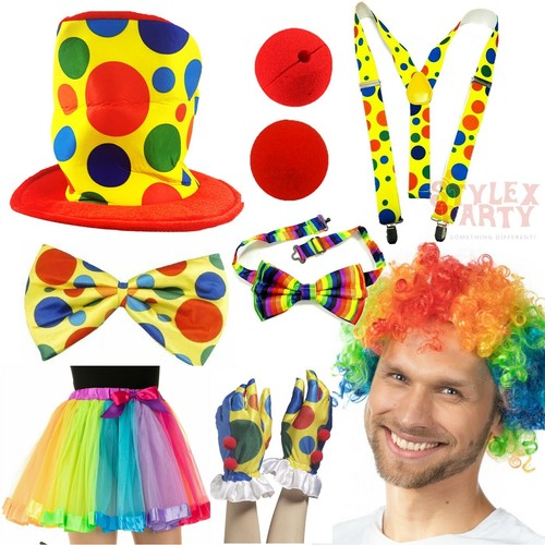 Clown fancy dress pick and - clown,