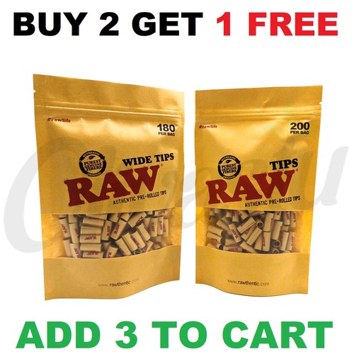 Raw pre rolled filter tips - filter,