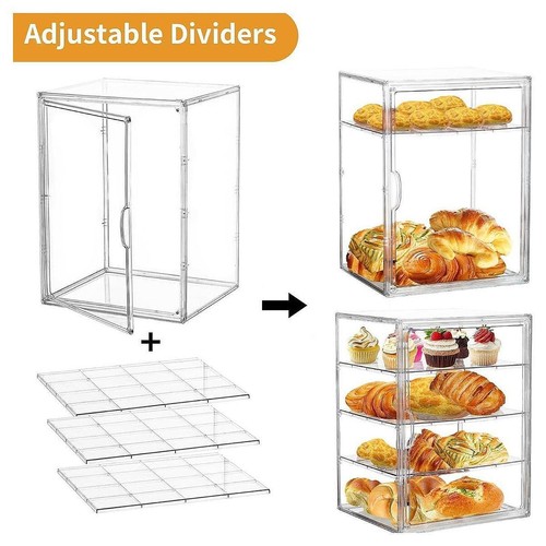 Bakery pastry display case - bakery,